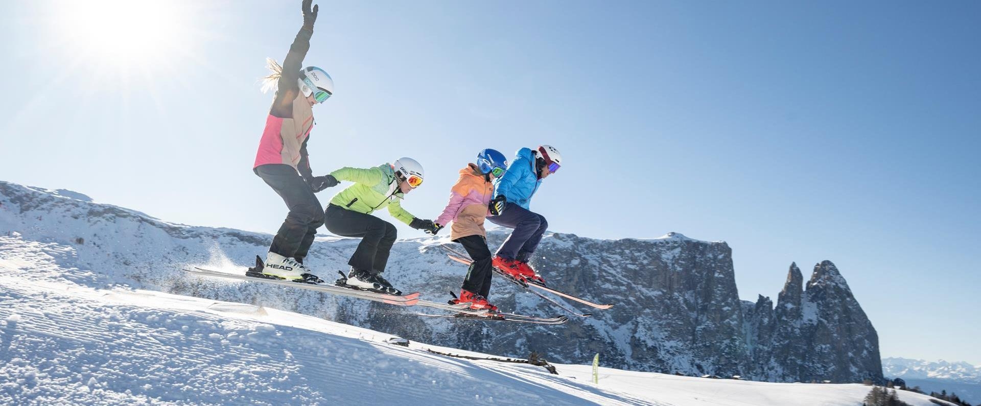 Pistes de ski dans les Alpes françaises