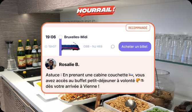 Avantage Club HOURRAIL : astuces de voyage partagées par la communauté.