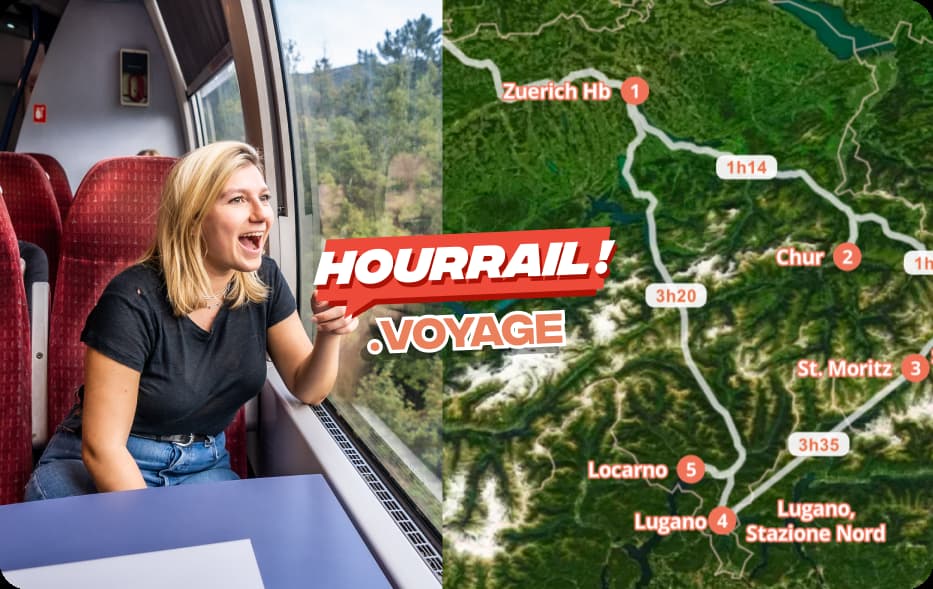 Avantage Club HOURRAIL : itinéraires train vérifiés par notre équipe.
