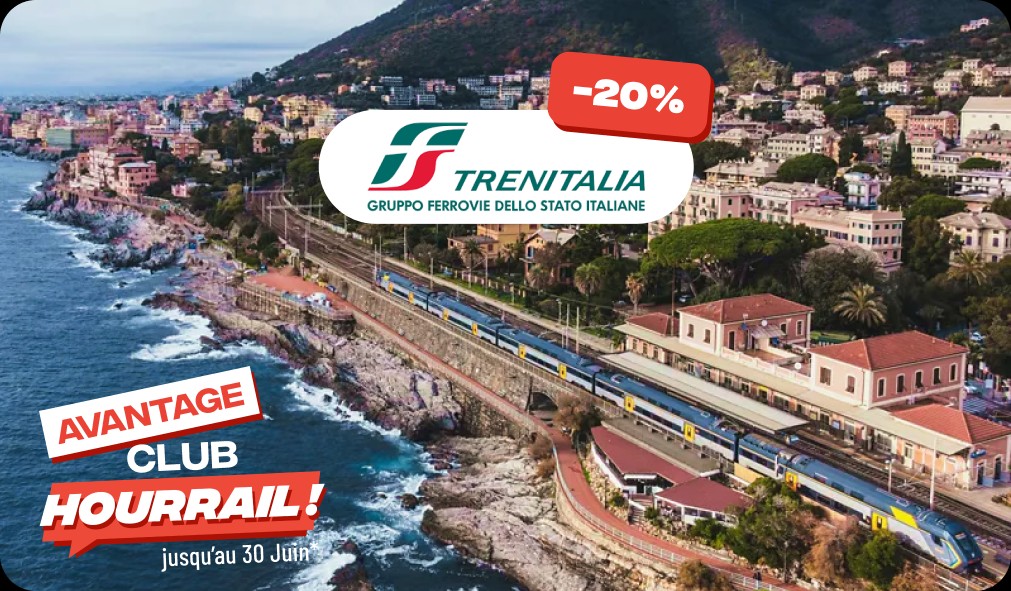 Avantage Club HOURRAIL : réduction Trenitalia Freccia.